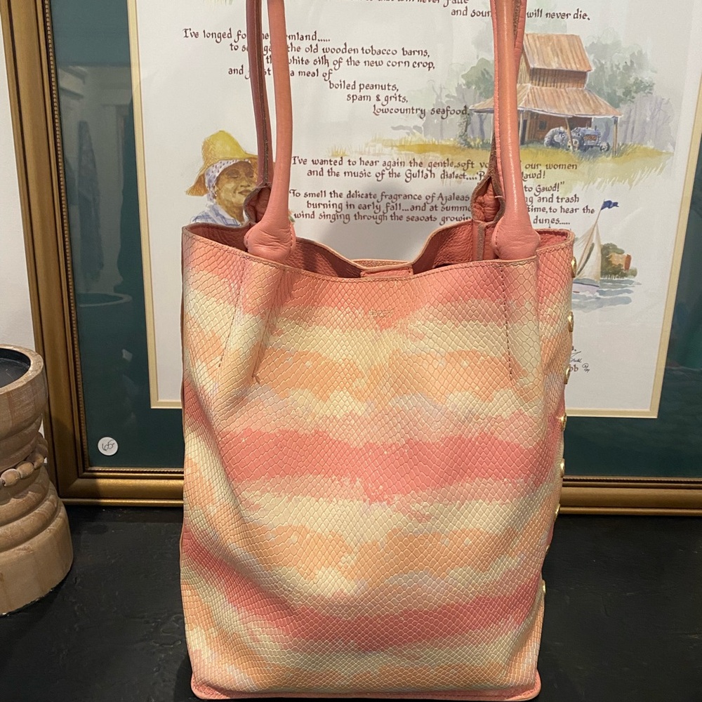 Hammitt Oliver Himilayan Sanke Print Tote